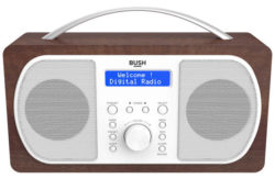 Bush DAB Radio - Walnut.